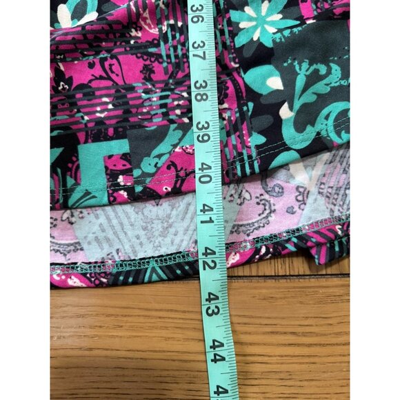 Lularoe Nicole Retro 80's Colorful Stretch Dress Size 2XL  Artsy Skater City NWT - Picture 4 of 13